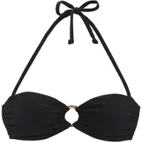 LASCANA Bikinioverdel sort