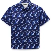 Napapijri Skjorte 'G-Elior' navy / ensian / lyseblå