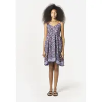 KOROSHI Sommerkjole navy / lyseblå / pitaya / lys pink