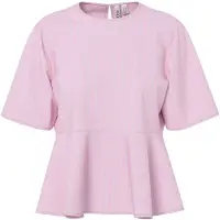 Pieces Bluse lyserød / hvid