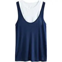 Next Overdel navy / hvid