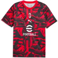 Puma AC Milan Warmup Jersey Men, Sports, Red/Black, XS