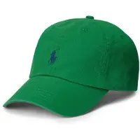 Ralph Lauren Polo Ralph Laurentil mænd. 710667709081 Grøn kinesisk kasket i bomuld (OSFA), Casual