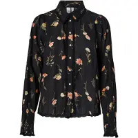 Y.A.S Bluse 'YASSOMELLI' oliven / fersken / sort / hvid