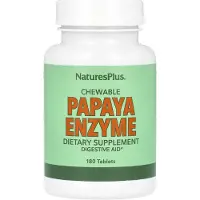 NaturesPlus , Tænks Papaya Enzym, 180 Tabletter