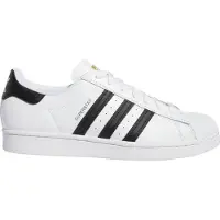 Adidas - Sneakers og basketsko - Superstar ADV Footwear White/Core Black/Footwear White til Unisex - Størrelse 40 - Hvid
