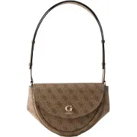 GUESS Guesstil kvinder. HWSG9756210 Konvertibel crossbody-taske med klap og Coleen-logo, beige (OSFA), Casual, Polyuretan