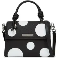 Karl Lagerfeld Håndtaske 'Ikon' sort / hvid