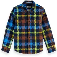 Scotch & Soda Flannel Checked Skjorte Med Lange ærmer