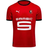 Puma Stade Rennais 26/27 Home Jersey Men, Clothing, Red/Black, 3XL