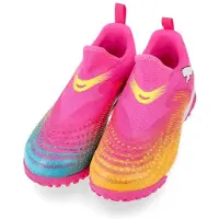 Puma Future 9 Match Laceless Mid + TT Showtime - Pink/Orange/Blå/Hvid Børn - Turf (TF), størrelse 37