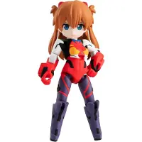 Megahouse Evangelion Shikinami Asuka Langley Og Evangelion 2 Desktop Army-figurer 8 15 Cm