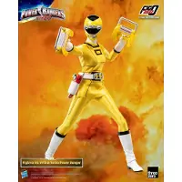 ThreeZero Yellow Turbo Power Ranger Figur 30 Cm