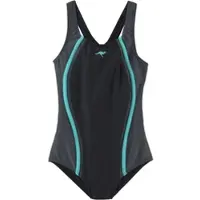 Kangaroos Badedragt aqua / basalgrå / sort