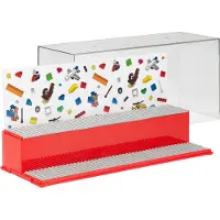 LEGO 4070 Vitrinskåp Minifigur Vitrinskåp Stort Rött.