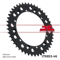 JT Sprockets 520 Jtr853.46 Steel Bagtandhjul