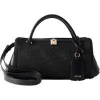 GUESS Håndtaske 'AUDREY' antracit / sort