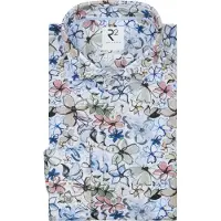 R2 Skjorte Sorona Blomsterprint Multicolour Flerfarvet måle