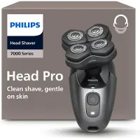Philips 7000 Series HS7980 Pro - Hovedshaver - trådløs - metallisk sort