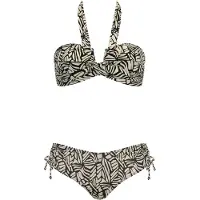 Olympia Bikini lysegrøn / sort / offwhite