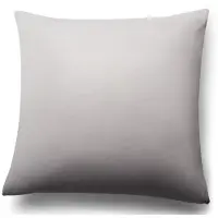 Nordstrand Bambus pudebetræk 60x63 cm - 100% bambus - Lysegråt satinvævet