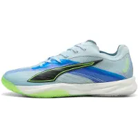 Puma Accelerate NITRO SQD 5 Handball Shoes Unisex, Shoes, Aqua Glow/Black/Green Glare, 42