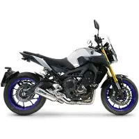 Gpr Exclusive M3 Inox Yamaha Mt-09 Tracer 900 17-20 Ikke-homologeret Fuldt Linjesystem