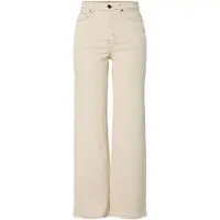 Y.A.S Yasrosie Ecru Hw Straight Fit Jeans
