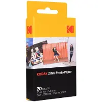 Kodak Zink - Klæbemiddel - 50.8 x 76.2 mm 20 ark fotopapir - for Smile Classic