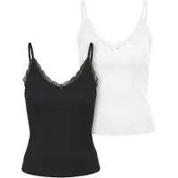Urban Classics Tb7514a Ærmeløs V-hals T-shirt 2 Enheder