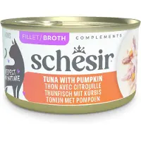 Schesir Økonomipakke: 24 x 70 g Complements i bouillon - Tun med græskar