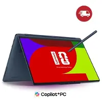 Lenovo Yoga 9i 2-in-1 Gen 11 Aura Edition 14" Intel Intel Core Ultra 7 355-processor LPE-cores op til 3,50 GHz P-cores op til 4,70 GHz, Windows 11 Home 64, 1 TB SSD M.2 2242 PCIe Gen4 QLC