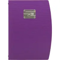 Securit A4 RIO menuomslag med bestikdesign i violet