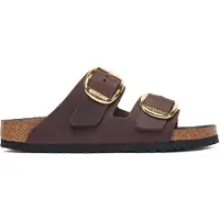 Birkenstock Birkenstocktil kvinder. 1032916 Sandaler i læder Arizona Big Buckle Oiled (Smal pasform) brun (40), Fast, Ingen, Casual, Havanna