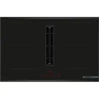 Bosch Serie 6 PVQ895H26E, Sort, Indbygget, 80 cm, Zone induktionskogeplade, Keramisk, 4 zone(s)