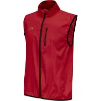 Newline Vest 'Core gilet' grå / kirsebærsrød