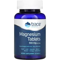 Trace Minerals Æ, Magnesium, 300 mg, 60 Tabletter (150 mg per Tablet)