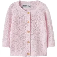Name it Cardigan - Strik - NbfJenny - Cradle Pink - - 50 - Cardigan