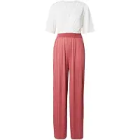 About You Jumpsuit pitaya / hvid