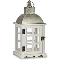 Giftdeco Giftdecor lanterne i træ MIRO, 39 cm