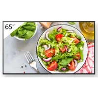 Sony Bravia Professional Displays FW-65BZ35L - 65 Diagonal klasse BZ35L Series LED-bagbelyst LCD paneldisplay - digital skiltning - Android TV - 4K UHD (2160p) 3840 x 2160 - HDR - Direct LED