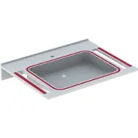 Geberit publica vask care 70x55, alpin-hvid
