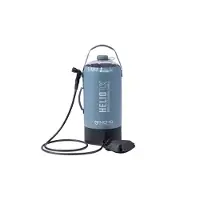 Nemo Helio LX Pressure Shower, sort/grøn