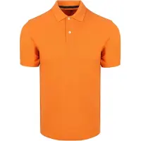 Steppin' Out Piqué Polo Orange måle