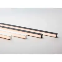 SOLAR PLUS LEDlist Flexline 300 Sort, 2700K/3000K/4000K, 410-460lm, Ra90, 110° spredning, 6W. Integreret fase-dæmpbart drivmodul.