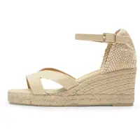 Castañer Sandaler ' BRUNA ' elfenben