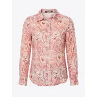 KOROSHI Bluse pastelgrøn / rosé / pastelrød