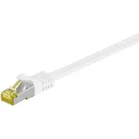 Goobay RJ45 S/FTP CAT 7 Netværkskabel - 0.5m - Hvid