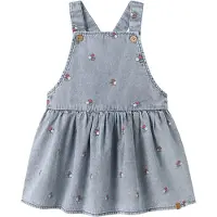 Lil´ Atelier Kjole blå / blandingsfarvet