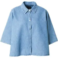 Elias Bluse 'Katalea' blå / blue denim